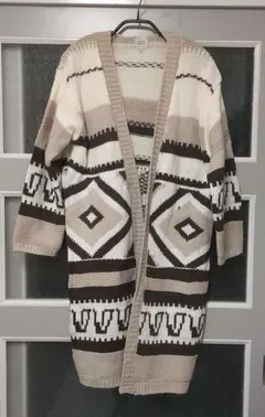 Heart Market ／L　ニットガーデ　ベージュ・ブラウン☆美品☆