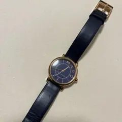MARC JACOBS ネイビー レザー 時計
