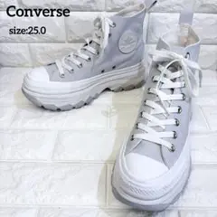 Converse TREKWAVEトレックウェーブ ハイカットスニーカー グレー