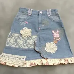 メゾピアノ mezzopiano スカート 100cm 平成レトロ 激レア 希少 - メルカリ