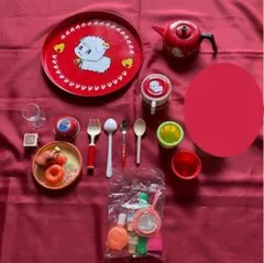 昭和レトロ ひつじデザイン ダイワトーイ おままごとセット + おままごとセット