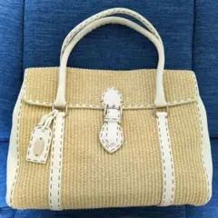 プラダ フリンジかごバッグ PRADA 1BG089 2wayハンドバッグ - メルカリ