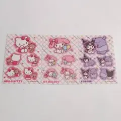 サンリオ キャラクターズ シール ステッカー セリア キティ/マイメロ/クロミ