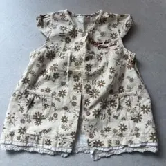 Olive does olive ワンピース チュニック フラワー アイボリー