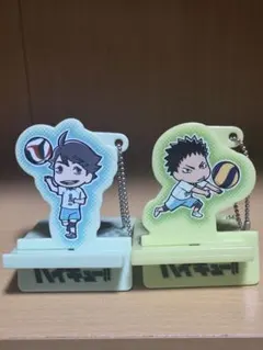 ハイキュー!! 及川徹&岩泉一キーホルダーセット