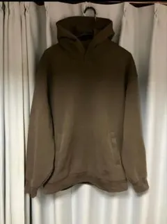 ユニクロC スウェットオーバーサイズプルパーカ XL オリーブ