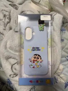 クレヨンしんちゃん ソフトケース 青色