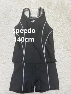 speedo キッズ水着 タンクトップとショートパンツセット140cm