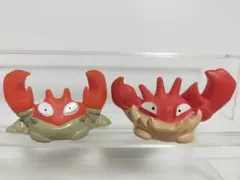 ポケモンキッズ　指人形　クラブ　キングラー　進化2体セット　まとめ売り