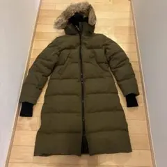 美品【2017名作・襟ロゴ有】BALENCIAGA スウィングダウンコート 34 