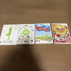 Wii ソフト 4本セット まとめ売りマイク付き