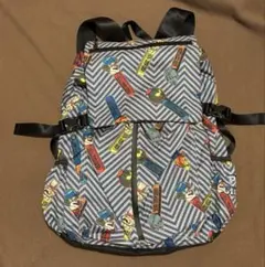 美品 PEZ×ear コラボ リュック CIRCUS/ZOO ネイビーのサムネイル