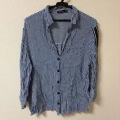 Bershka ストライプシャツ 長袖