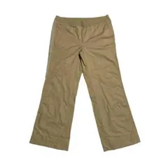 00s NIKE イージーパンツ ベージュ スポーツ フレア ナイキ