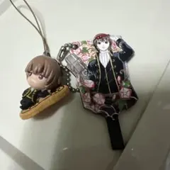 銀魂　沖田総悟　羽子板ストラップ　マスコットキーホルダー