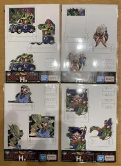 ドラゴンボール　一番くじ　レイヤースタンド　4種