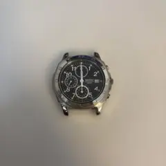 SEIKO クロノグラフ 腕時計 ブラック