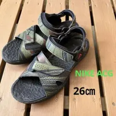 NIKE デシューツサンダル　26センチ　迷彩　富士山　ウッドランドカモ