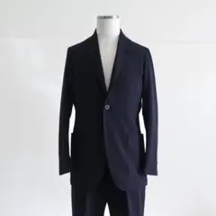 SOEJU 　シアサッカー ジャケット ワイドパンツ 　М　セットアップ　洗る SOEJU シアサッカー ジャケット ワイドパンツ М セットアップ 洗る