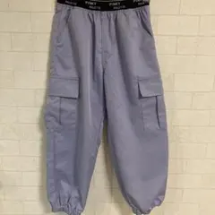 ピンキーパレット カーゴパンツ パープル　120 ダンス　美品