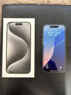 アップル iPhone15Pro 128GB ホワイトチタニウム