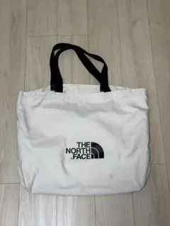 THE NORTH FACE ノースフェイス ロゴ トートバッグ ホワイトのサムネイル