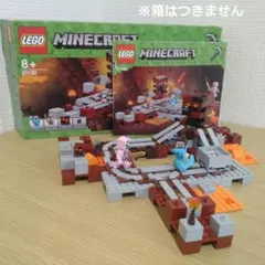 LEGO Minecraft 21130 暗黒界の線路