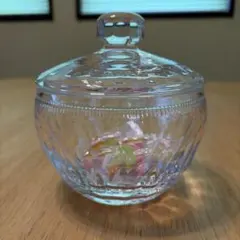 baccarat バカラ ミルニュイ　シュガーポット　キャニスター　蓋付小物入れ baccarat バカラ ミルニュイ シュガーポット キャニスター 蓋付小物