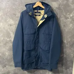 【USA製】Woolrich ウールリッチ マウンテンパーカー ネイビー 古着