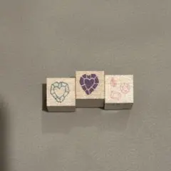 りなはん　はんこ　スタンプ　新品未使用　３点セット