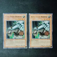 遊戯王　王虎ワンフー　アジア版　PGD-004　字レア　2枚　Y446