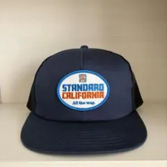 【standard california】スタカリ　メッシュキャップ　ネイビー