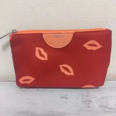 CLINIQUE✕kate spade　リッププリントポーチ　新品未使用