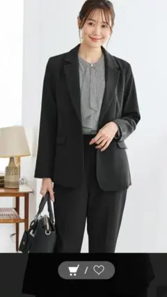 ２つ釦テーラードジャケット&センタープレスパンツ