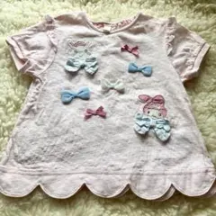 ミキハウス うさこ ポシェット風Tシャツ 80cm - メルカリ