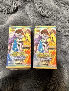 新品未開封テープ付き】デジモン ジェネレーション 【AD-01】 2BOX