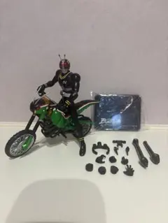 SICバトルホッパー風バイク 海外製品仮面ライダーフィギュア【中古美品