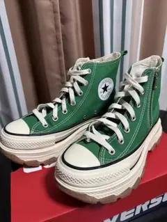 CONVERSE ALL STAR グリーン ハイカットスニーカー