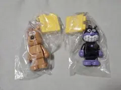 アンパンマン ブロックラボスイング チーズ ばいきんまん ガチャ 2点セット