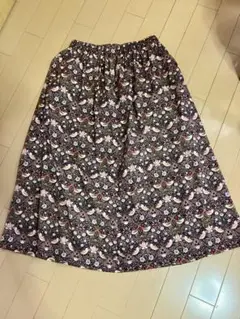 さゆもも様専用　ウィリアムモリス　いちご泥棒　ロングスカート