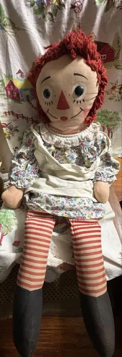 Raggedy Ann ラガディアン ぬいぐるみ - メルカリ