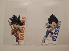 ドラゴンボール　ステッカー　悟空　ベジータ