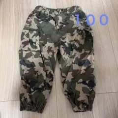 RRmoment カモフラ柄 カーゴパンツ 100cm