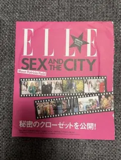 雑誌ELLE エル・ジャポン　2008年9月特大号付録SATC DVD