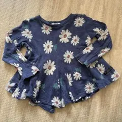 BREEZE 花柄 長袖トップス 90 保育園着