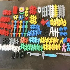 ニューブロック　132個　学研　工具BOX　動物　たっぷりセット　ブロック