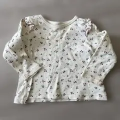 プティマイン さくらんぼ　ロンT 長袖　Tシャツ　100 総柄