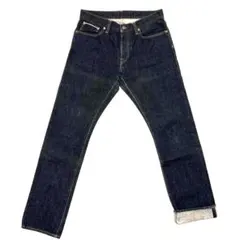 【美品】JOURNAL STANDARD デニム 濃紺 32 赤耳 ボタンフライ