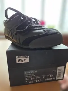 Onitsuka Tiger MEXICO 66 ブラック 7