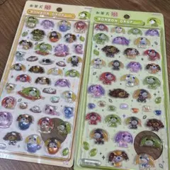 お茶犬 BONBON DROP シール 2枚セット - メルカリ